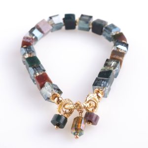 Βραχιόλι με γυάλινα στοιχεία